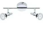 Briloner - Led Badleuchte Spotleuchte Chwenkbar 2xgu10 Je 4 W Chrom Ip44