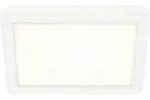 Briloner - Slim Led Deckenleuchte Eckig, 19x19 Cm Flach, 12w, 1400 Lm, Neutralwei&szlig;,