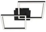 Led Deckenleuchte Dimmbar Drehbar 24w Schwarz Metall-kunststoff Briloner