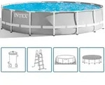 Frame Pool 457 X 107 Cm Komplettset Rundpool Mit Zubeh&ouml;r - Intex