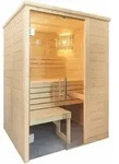 Harvia Alaska Mini Massivsauna Aus Fichte Saunakabine Ca. 160x110x204 Cm