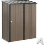 Ger&auml;tehaus 1,34 M2 Ger&auml;teschrank Mit Pultdach Abschlie&szlig;bar Gartenhaus