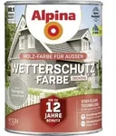 Wetterschutzfarbe 2,5 L Steingrau Wetterschutzfarbe - Alpina