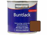 Primaster - Buntlack 375ml Lehmbraun Hochglänzend Wetterbeständig Holz & Metall