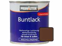 Primaster - Buntlack 375ml Nussbraun Hochglänzend Wetterbeständig Holz & Metall