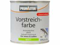 Vorstreichfarbe 375ml Weiß Matt Grundanstrich Holz&Metall Innen&Außen - Primaster