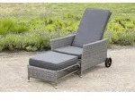 Komfort Deckchair Auflage Stahl/kunststoffgeflecht