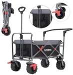 Arebos Bollerwagen Faltbar Transportkarre Ger&auml;tewagen Handwagen Faltwagen Inkl.