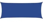Sonnensegel 160 G/m2 Blau 2x4,5 M Hdpe Vidaxl