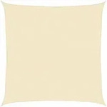 Sonnensegel 160 G/m2 Creme 7x7 M Hdpe Vidaxl