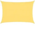 Sonnensegel 160 G/m2 Beige 3x5 M Hdpe Vidaxl