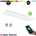 Led Cct Deckenleuchte Turcona-z 120x30cm Wei&szlig;, Rgb, Smart Home Connect.z - Eglo