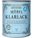 M&ouml;bel Klarlack Wasserbasiert 750 Ml Farblos - Rust-oleum