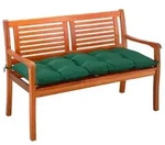 Bankauflage Sitzkissen Polyester Visko-effekt 110x45cm Sitzpolster Gartenbank Bank