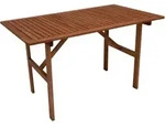 Degamo - Tisch Brasilia 120x70cm, Eukalyptus Ge&ouml;lt, Fsc&reg;-zertifiziert