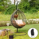 Polyrattan H&auml;ngesessel Mit Gestell Cielo Farbe: Braun, Ausstattung: Inkl.
