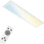 Brilo - Led Panel Cct Wifi Bluetooth App Steuerung 28 W Wei&szlig; Metall-kunststoff Ner