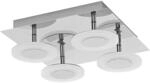 Smart Led Badezimmerlampe Chrome, 26w, 2800lm, 3000-6500k, 30cm, Ip44, Orbis Wave