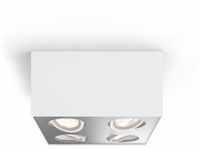 Led Spot Box in Weiß 4x 4,5W 2000lm - white - Philips