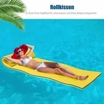 210x66cm Wasserhaengematte, Wasserliege 70kg Tragkraft, Schwimmmatte Schwimmfloss,