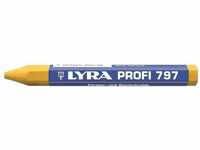 Lyra - Signierkreide gelb Länge: 12 cm