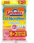 Spontex Mikrofasert&uuml;cher Mehrfarbig Packung Mit 10