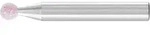 Pferd Tools Steel Edge Schleifstift Kugel &Oslash; 5x5 Mm Schaft-&oslash; 6 Mm A60 F&uuml;r Stahl-