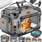 Hundebox Hundetransportbox Faltbar Inkl.hundenapf Transporttasche Hundetasche