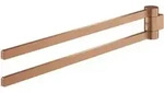 Grohe Handtuchhalter Selection 41063 2-armig Schwenkbar Warm Sunset Geb&uuml;rstet,