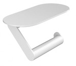 Hansgrohe - Wallstoris - Toilettenpapierhalter Mit Ablage, Wei&szlig; Matt 27928700