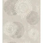 Vliestapete 651713 Kreise Grau-beige 10,05 X 0,53 M Vliestapeten - Rasch