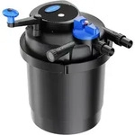 Cpf-2500 Druckteichfilter 6000 L/h / 11 W Uvc Einheit, Teichdruckfilter F&uuml;r Teiche