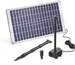 Esotec - Solar Teichpumpe Mit Filter F&uuml;r Au&szlig;en Set Sprinklerpumpe 875l/h 101913