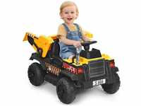 12V Kindertraktor Elektrotraktor Kinderwagen Kinderfahrzeug mit elektrischen