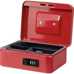 Burg Wachter - Geldkassette Money Code B.200xh.90xt.160 Mm Rot Lackiert