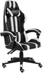 Gaming-stuhl Schwarz Und Wei&szlig; Kunstleder - Vidaxl