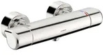 Care - Thermostatische Brausebatterie, Thermo Cool, Chrom 08707100 - Hansa
