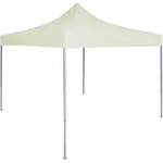 Profi-partyzelt Faltbar 2&times;2 M Stahl Creme - Vidaxl