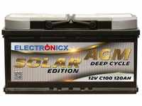 Solarbatterie Electronicx Solar Edition Batterie agm 120 ah 12V