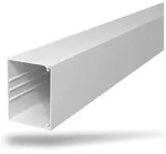 Obo Bettermann Vertr Wand+deckenkanal M.obert. 100x130mm,pvc Wdk100130rw 2 Stk