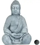 Xl Buddha Figur Sitzend, 50 Cm Hoch, Feng Shui, Outdoor, Garten Dekofigur, Gro&szlig;e Zen