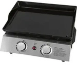 Tischgrill Bbq-plancha Gasgrill 'grilleau 2', Silber, 2 Brenner - Justus