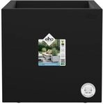 Elho&reg; Vivo Pflanzgef&auml;&szlig; Next Quadrat Living Schwarz 40 Cm - Kunststoff