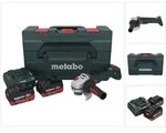 Metabo - Wb 18 Lt Bl 11-125 Quick Akku Winkelschleifer 18 V 125 Mm Brushless + 2x