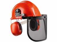 Waldarbeiter - Helmset, Gehör- und Gesichtschutz, 54-61, 352-3 und 1731, Orange