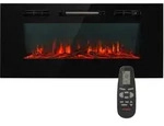 Klarstein - Galeras Elektrischer Wand- Und Einbaukamin 1800 W Led 3 Farben Timer