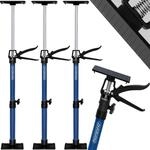 Monzana T&uuml;rspanner Im 3er Set 50-115cm Zargenspanner 30kg Belastbar Gummierte