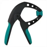 Federzwinge Spannweite 40 Mm Ergonomische Griffe Klemmzwingen - Wolfcraft
