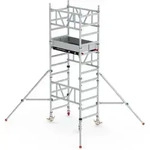 Altrex Mitower 1-personen-ger&uuml;st Aluminium Mit Holz-plattform 0,75x1,27m 4,20m Ah