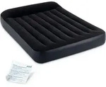 Intex Luftbett 191 X 137 X 25 Cm Dura-beam Mit Integriertem Kopfkissen